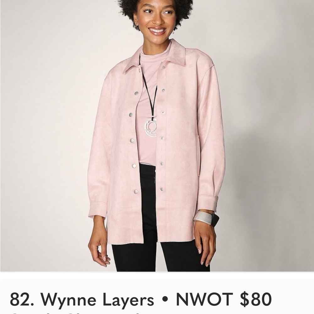 NWT Pink Wynne Layers Women's Jacket. Unfortunately to small so soft!